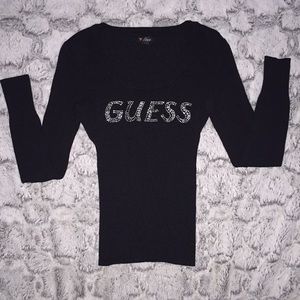 XS Black Guess sweater